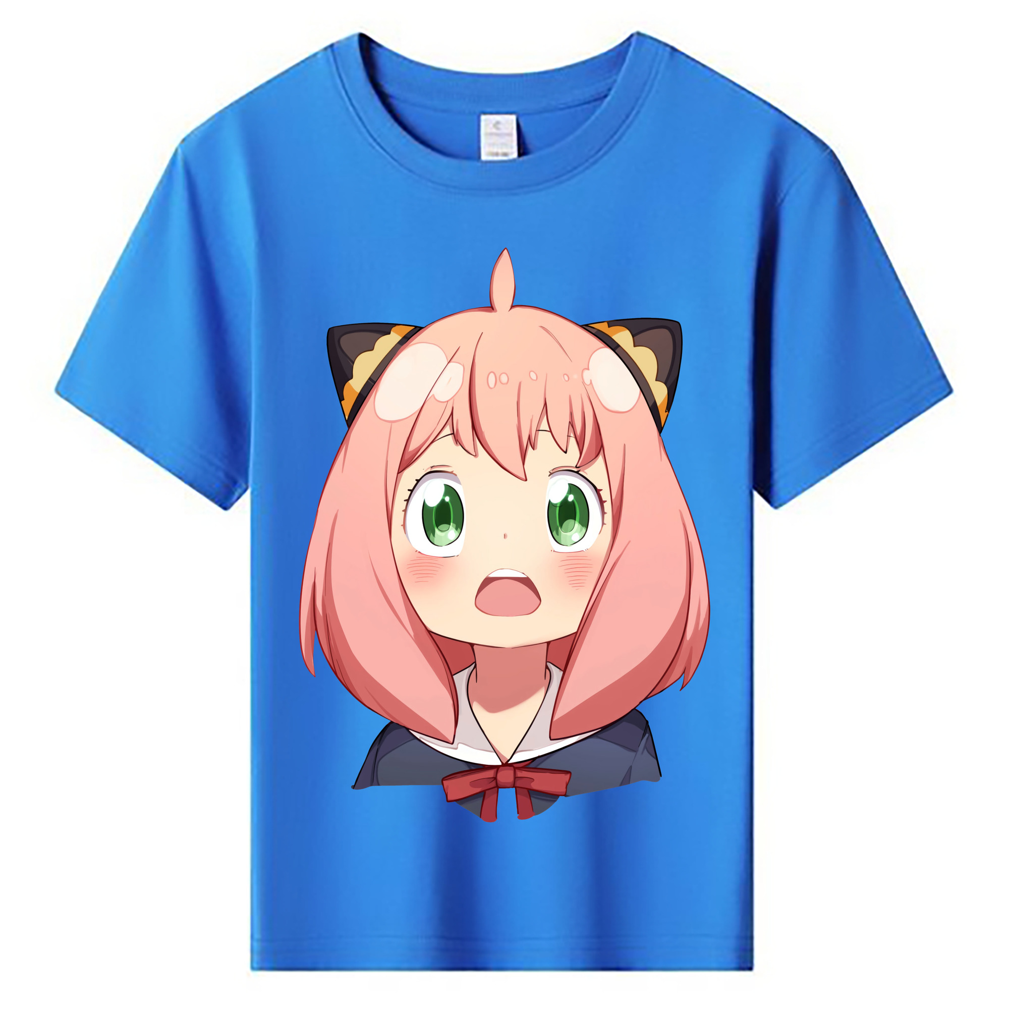 （画像用） SPY×FAMILY间谍家家酒 綿100％キッズTシャツ（フロントプリント）